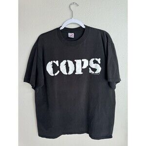 Vintage Cops "Bad Boys" TV Show T-shirt 1980s XL